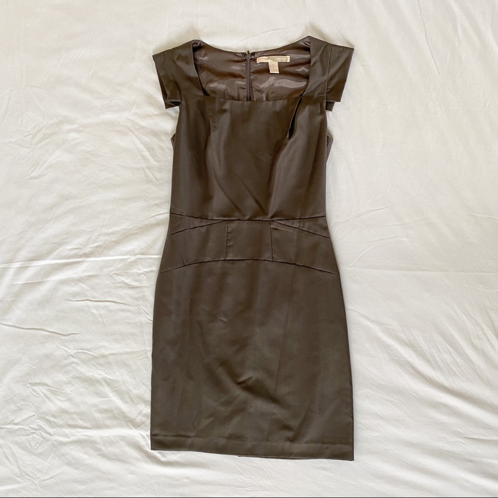Gray work dress